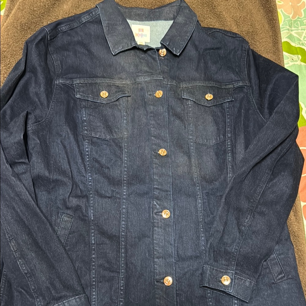 LuLaRoe Blue Jean Jacket Timeless Design